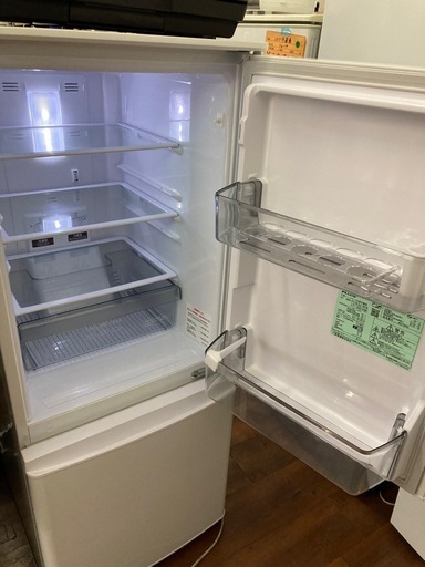 2023年製 三菱 【右開き】146L 2ドア冷蔵庫 e angle select ホワイト