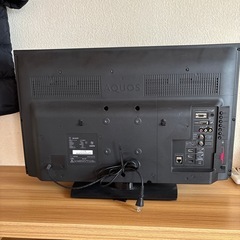 32型SHARP AQUOS テレビの画像