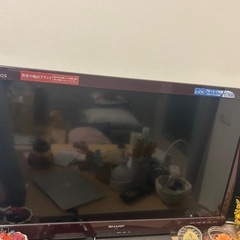 SHARP シャープ　テレビ の画像