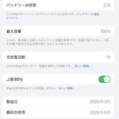 iPad Pro M4 11インチ 第5世代[256GB] Wi-Fi+Cellularモデル ブラックの画像