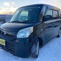 格安コミコミ価格24万 車検9.4 軽自動車 北海道札幌 H25 スズキスペーシア 4WD 修復歴無しの画像