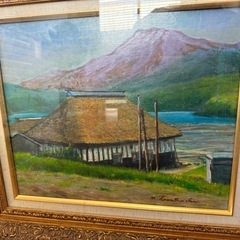 112.「タイトル不明」髙橋一善 油絵の画像