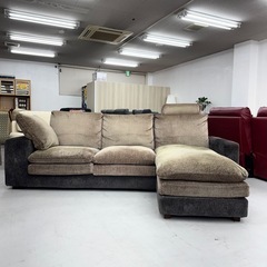 【お買い得‼️】定価数十万♪ フツーラ 237cm幅3人掛けカウチソファ フェザークッション カバーリング仕様の画像