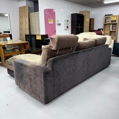 【お買い得‼️】定価数十万♪ フツーラ 237cm幅3人掛けカウチソファ フェザークッション カバーリング仕様の画像
