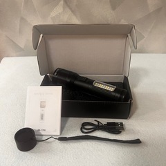 懐中電灯 ハンドヘルドトーチ LED 6モード調光可能 大容量 防水 コンパクト  Type-C充電式 防災 キャンプ 作業の画像