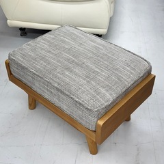 【超美品‼️】定価162,800円♪ ウニコ 180cm幅3人掛けソファ(アルベロ) オットマン付き チークカラー♪の画像