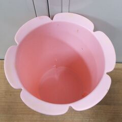 あべまりあ ゴミ箱 昭和 レトロ 日本 ヴィンテージ アンティーク かわいい イラスト 犬 花 併売の画像