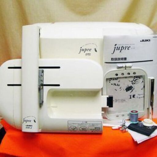 【◆JUKI刺しゅう機セットjupreHZL-009+おまけ 】整備済み品②_7　現品管理番号：s1218_01w