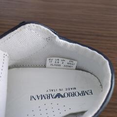 ベビーシューズ　アルマーニの画像