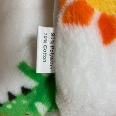 【美品】くま耳　ベビー　おくるみ　防寒　アウター　の画像