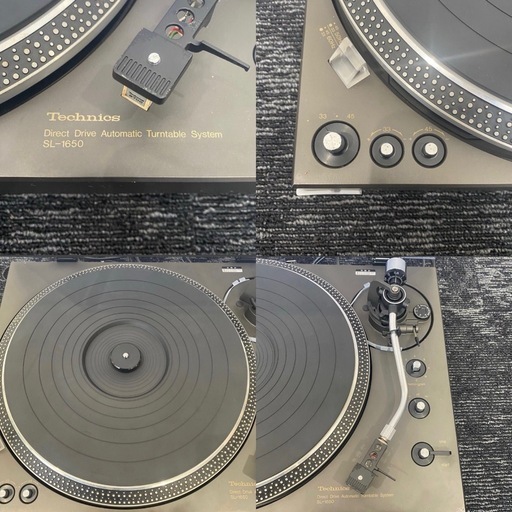 Technics テクニクス SL-1650 レコードプレーヤー ターンテーブル