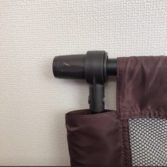 ＼見やすい黒ネットで安心／ 2点セット　伸縮式　ベビーフェンス の画像