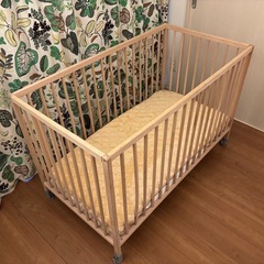 IKEA SNIGLARスニーグラル ベビーベッド の画像