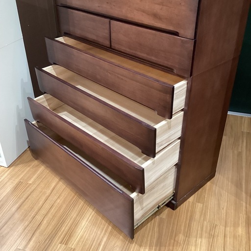 トレファク神戸南店】ハイチェスト 7段【取りに来られる方限定】