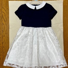 値下げ！【卒園式🌸入学式🌸】サイズ120　ROPE' PICNIC KIDS 花柄レースボレロセットアップの画像