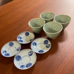 豆皿と豆小鉢　各4点