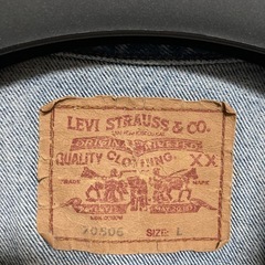 【再々値下げ‼】80年代 Levi's デニムジャケット 70506 Lサイズの画像