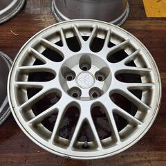 ランサーエボリューション　ランエボ　CT9A ランエボ７ランサーエボリューション７純正ホイール　 PCD114.3 8j ＋38 17インチの画像