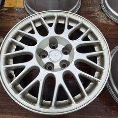 ランサーエボリューション　ランエボ　CT9A ランエボ７ランサーエボリューション７純正ホイール　 PCD114.3 8j ＋38 17インチの画像