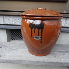 甕　久松窯　未使用品
