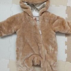 くま もこもこ アウター 70cm 