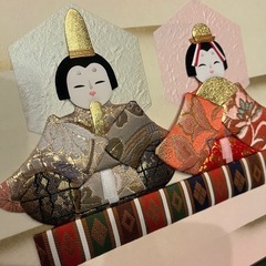 七五三　お雛様　ひな祭り　手作りの画像