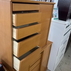 I2501-241 シューズラック 収納 キャビネット 5段 スリム 中古の画像