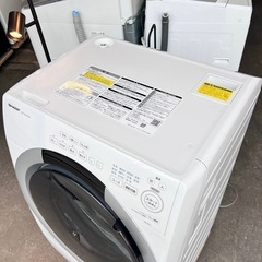 ご成約済み🐶 　2024年製👏🏻 SHARP ドラム式洗濯機 7kg✨ 設置まで⭕️の画像