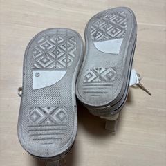 キャンバスシューズ　約23㌢の画像