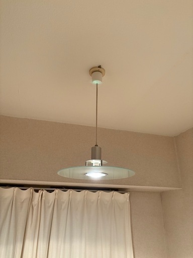 無印良品　ガラスペンダントライト