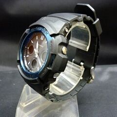 ☆CASIO G-SHOCK AWG-M100A 5230 電波時計 ソーラー充電 腕時計 アナログ 標準電波受信 20気圧防水 カシオ シンプルデザイン 札幌 北20条店の画像
