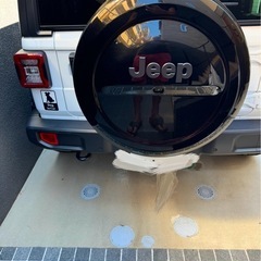 jeepラングラーJIスペアタイヤハードカバー