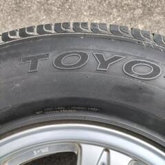265/70R16ノーマルタイヤ　アルミセット4本の画像