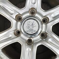 265/70R16ノーマルタイヤ　アルミセット4本の画像
