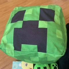 マインクラフト　ぬいぐるみ　クッションの画像