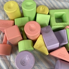 ピープル　お米のおもちゃ積み木の画像