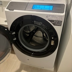 配送設置可能🚚分解清掃済み✨高年式 2022年製 HITACHI ドラム式洗濯機 11.0kg 6.0kg ワイドカラー液晶タッチパネル携帯と連携 AIお掃除 自動投入 風アイロン 中古家電 大型家電 美品 日立 引越し 一人暮らし 同棲 家事時短 セットでお得の画像