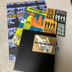 ジュンスカイウォーカーズ　TOO BADツアーパンフ等