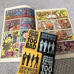 ジュンスカイウォーカーズ　TOO BADツアーパンフ等の画像