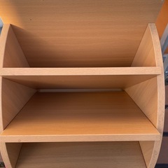 ★状態〇★ スリッパ入れ スリッパ 棚 キャスター付の画像