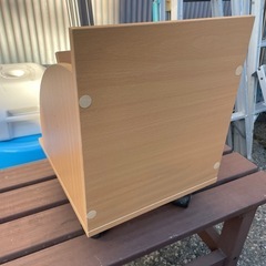 ★状態〇★ スリッパ入れ スリッパ 棚 キャスター付の画像