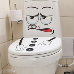⬛️ 面白 便座シート！⬛️ トイレのふた 貼付用シート⬛️ステッカー グラフィックの画像