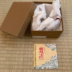 【新品未使用】根来塗　片口　3.8寸　木製漆器の片口椀　朱塗り　酒器　の画像