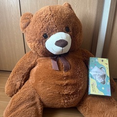 特大　くまのぬいぐるみの画像