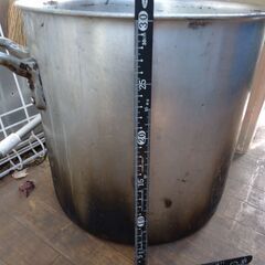 値下げ★ アルミ 寸胴 鍋 高さ３０cm 直径３２cm 重量約３kg 業務 厨房 調理器具の画像