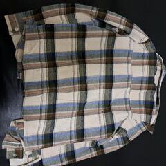 チェック シャツ アフリカタロウ レディースの画像