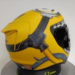 入手困難！限定 新品未使用HJC RPHA11 ミニオンズ オットー Lサイズ フルフェイスヘルメットの画像