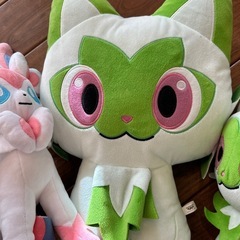 ポケモン　　ニンフィア、ニャオハぬいぐるみセットの画像