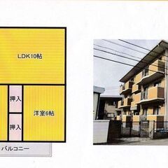 残り1部屋  全フローリング　カードキー☆ 敷金礼金0円　…