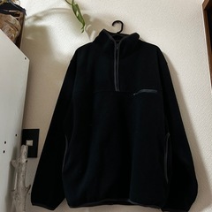 ハーフジップフリースアウターLサイズ